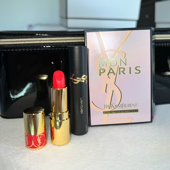 Yves Saint Laurent Bags Authentic Ysl Cosmetic Bag Mini Samples